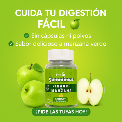 GOMITAS DE VINAGRE DE MANZANA X60 UND